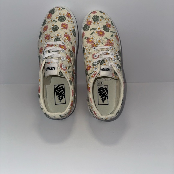 Vans Cream Floral Print Sneakers (brand new) - Picture 10 of 10